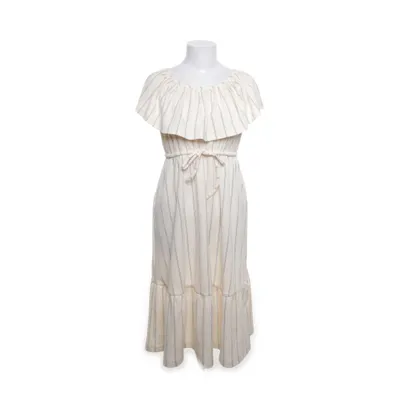 Zwangerschapsjurk (Beige, Zwart) van Mamalicious Elastaan, Polyester
