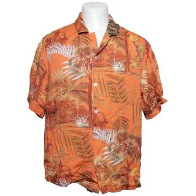 Chemise à manches courtes (Multicolore, Jaune) de H&M Man Viscose