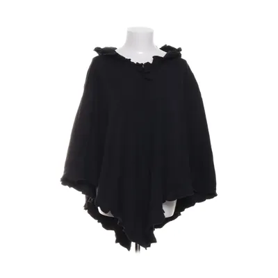 Poncho (Svart) från Blooming Bomull, Elastan