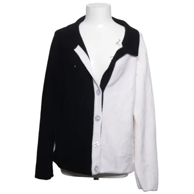 Cardigan (Noir, Blanc) de Sem Per Lei Cachemire, Laine