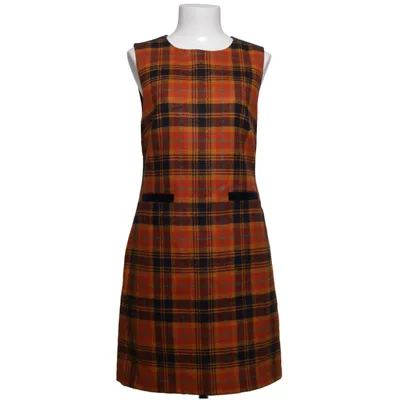 Dress (Orange, Black) from Hobbs Polyester, Wool
