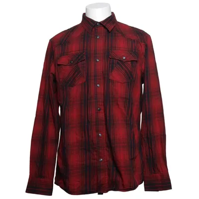 Chemise en flanelle (Rouge, Noir) de Tom Tompson Coton