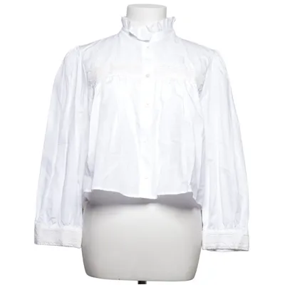 Blouse (Wit) van Zara Katoen