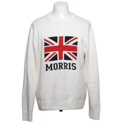 Strickpullover (Weiß, Blau, Rot) von Morris Rowing Club Baumwolle