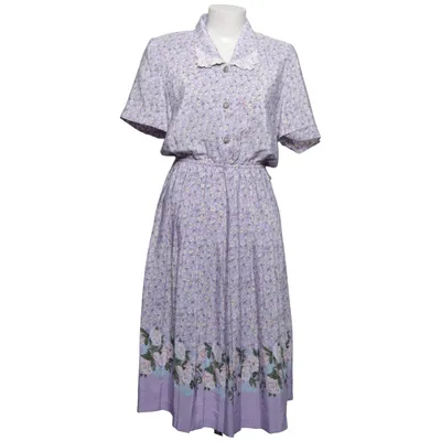 Kleid (Lila, Mehrfarbig) von Leslie Fay Polyester