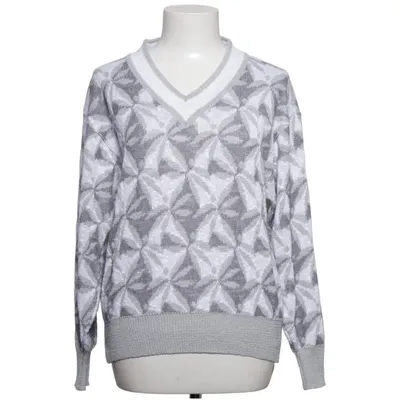 Pullover (Grå, Vit) från Quimo Akryl, Bomull