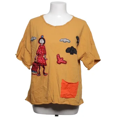 T-shirt (Geel) van Misslook Katoen, Polyester