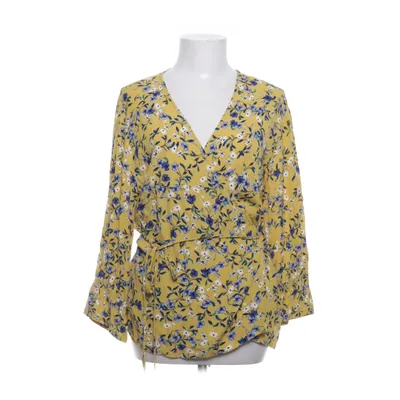 Wrap blouse (Yellow, Multicolored) from MbyM Viscose