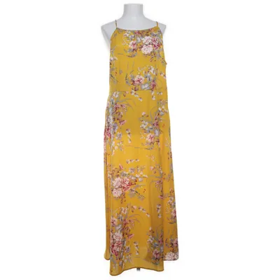 Maxi dress (Yellow, Multicolored) from Droimp Polyester