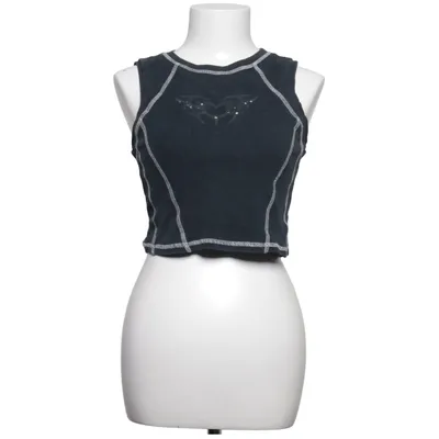 Crop top (Svart) från Romwe Bomull, Elastan