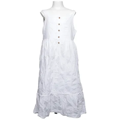 Jurk (Wit) van Cat & Jack Katoen, Polyester