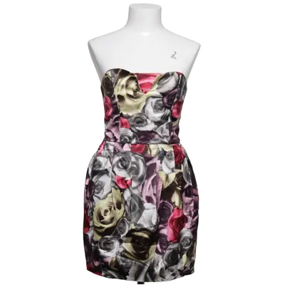 Robe de cocktail (Rose, Gris, Multicolore) de Divided Exclusive by H&M Coton, Élasthane, Polyester, Viscose