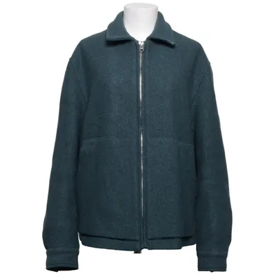 Veste (Bleu) de Zara Coton, Viscose, Laine