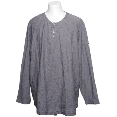 Henley shirt (Grijs) van Engelbert Strauss Katoen, Polyester