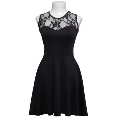 Cocktailkleid (Schwarz) von Three Little Words Elasthan, Polyester