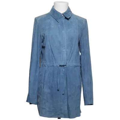 Læderfrakke (Blå) fra Gerry Weber Læder, Polyester