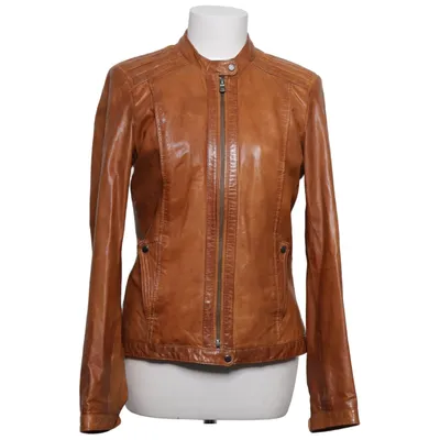 Leren jack (Mia) van Milestone Katoen, Leer, Polyester