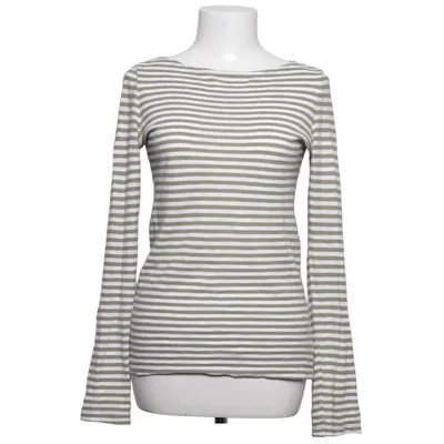 Long sleeve T-shirt (Green, White) from Marc O'Polo Cotton