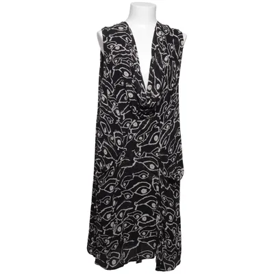 Klänning (Svart, Vit) från By Malene Birger Polyester, Silke