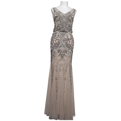 Abendkleid (Beige) von Collection L. Polyester
