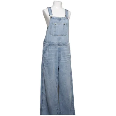 Hängselbyxor (Blå) från G-Star Raw Ekologisk bomull, Återvunnen polyester