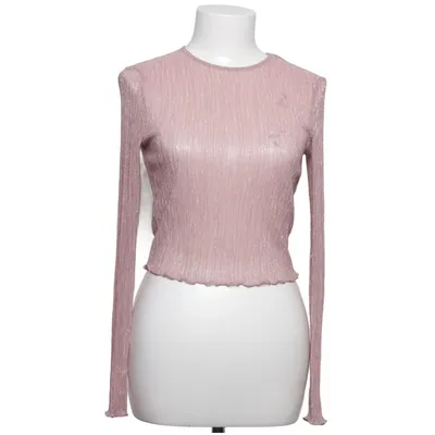 Crop top (Pink) fra ASOS Metallfiber, Polyester