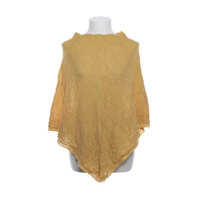 Poncho (Gul) från Mariedal Design Ull