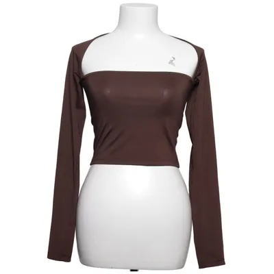 Haut (Marron) de Nelly Élasthane, Polyester