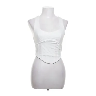 Tank Top (White) from Nelly Cotton, Elastane