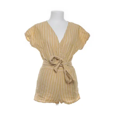 Byxdress (Beige, Vit) från ONLY Blue Denim Bomull, Linne