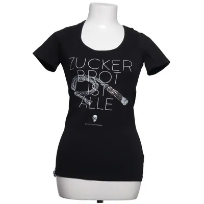 T-shirt (Svart) från Look 54 Bomull, Elastan