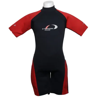 Wetsuit (Gray, Red) from Stormm Ride Nylon