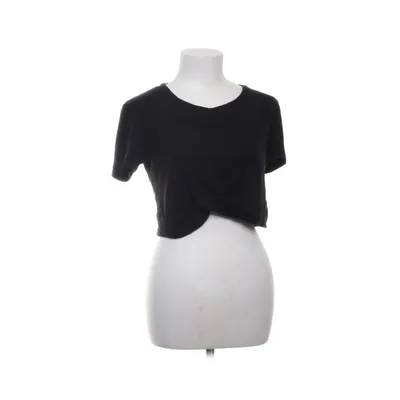Crop top (Sort) fra About You Elastan, Viscose