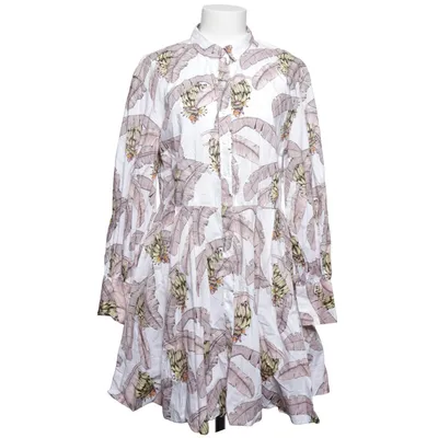 Jurk (Wit, Meerkleurig) van Desmond & Dempsey x H&M Katoen