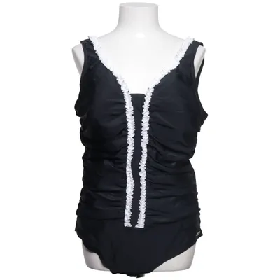 Baddräkt (Svart, Vit) från Damella Elastan, Polyamid