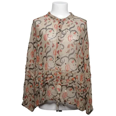 Bluse (Beige, Flerfarvet) fra Munthe Viscose