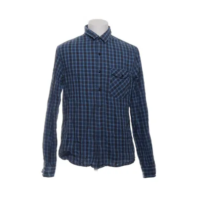 Flanellen overhemd (Blauw, Zwart, Wit) van Crocker Katoen