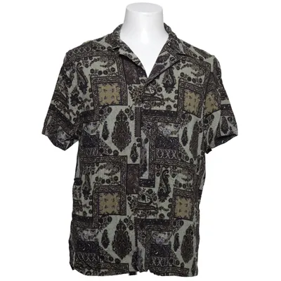 Chemise à manches courtes (Beige, Marron) de New Look Men Viscose