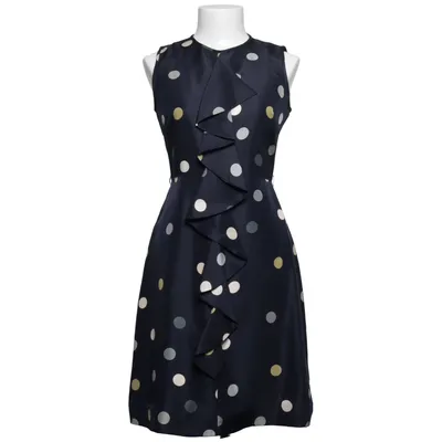 Robe de cocktail (Bleu, Multicolore) de Kate Spade Polyester, Soie