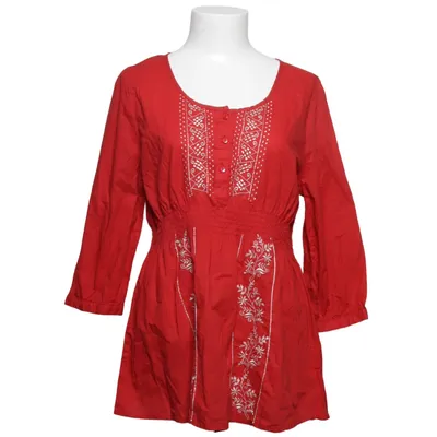 Blouse (Red) from JSFN Cotton