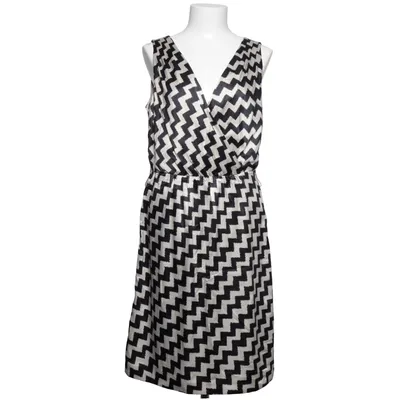 Klänning (Svart, Vit) från ESPRIT Collection Polyester, Polyuretan