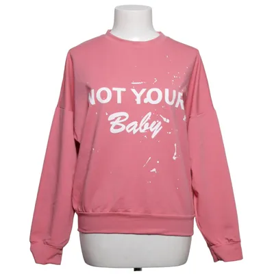 Collegetröja (Rosa) från Bella Moda Bomull, Elastan, Polyester