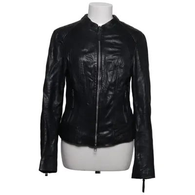Läderjacka (Svart) från CKN of Scandinavia Skinn, Polyester