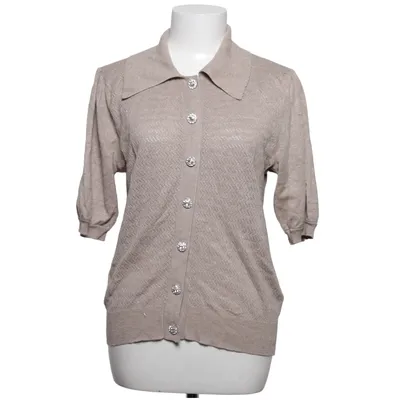 Cardigan (Beige) from Kaffe Polyamide, Viscose