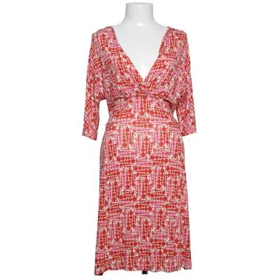 Dress (Red, Pink, White, Multicolored) from Sandwich Elastane, Viscose
