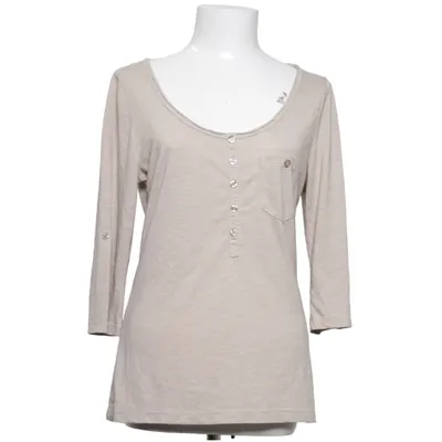 Henley shirt (Beige) from Sublevel Polyester, Viscose