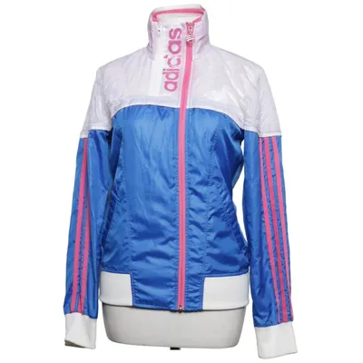 Sports jacket (Blue, Multicolored) from Adidas Nylon, Polyester