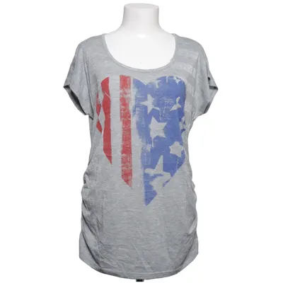 Vente top (Grå, Flerfarvet) fra Motherhood Maternity Metallfiber, Polyamid, Polyester, Viscose