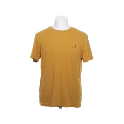 T-shirt (Geel) van Lyle & Scott Katoen, Polyester