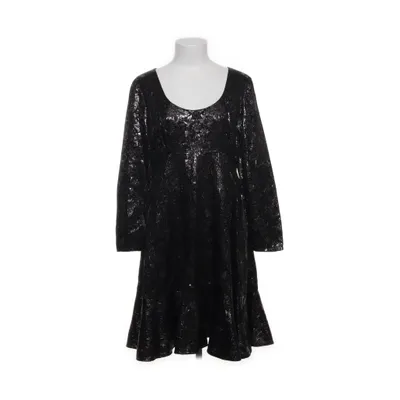 Jurk (Zwart, Zilver) van DKNY Acetaat, Polyester, Wol, Viscose